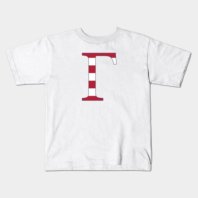 American Gamma Kids T-Shirt by lolosenese